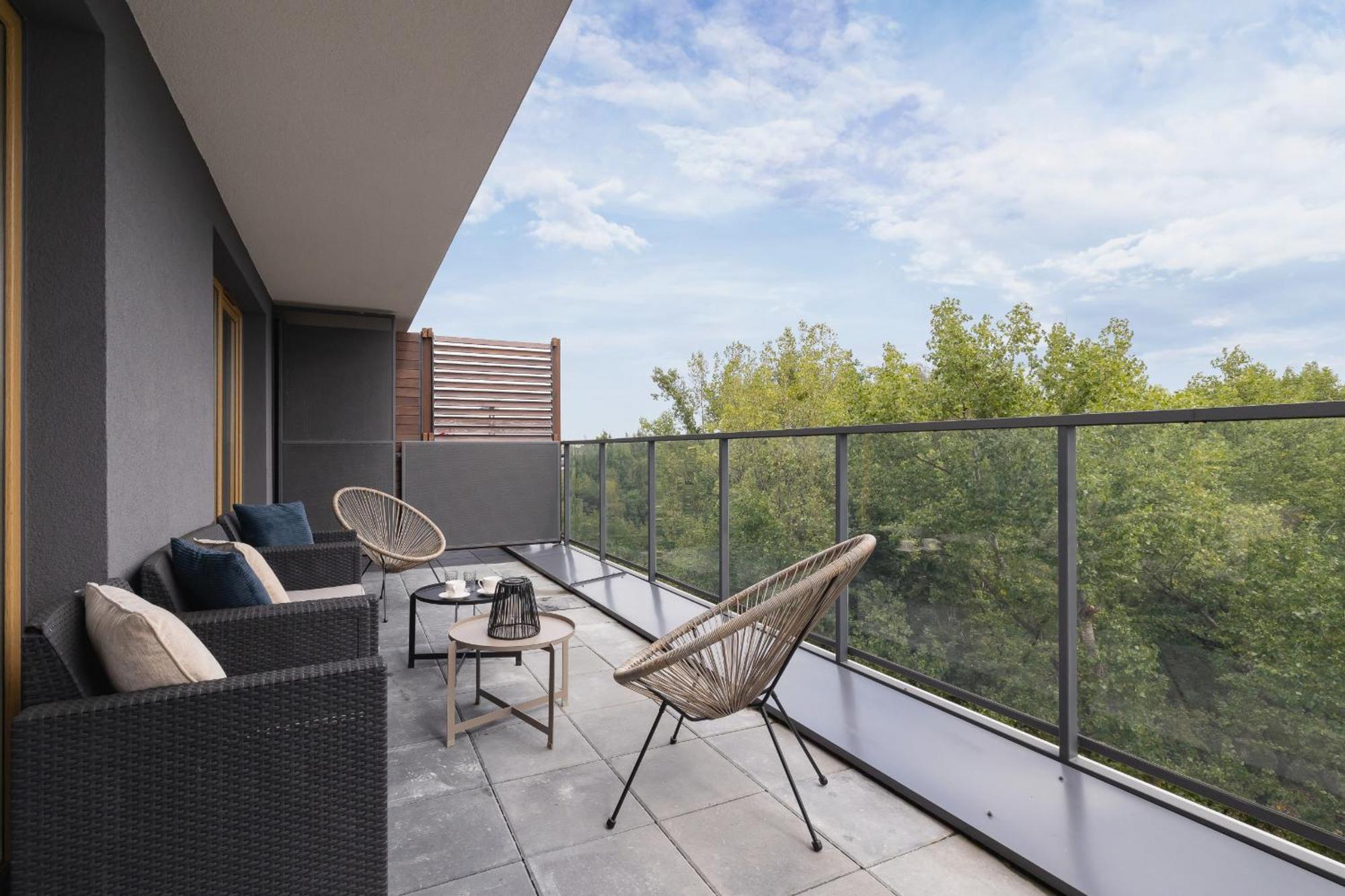 קטוביץ Stylowy Apartament Z Dwiema Sypialniami Balkonem I Parkingiem By Noclegi Renters מראה חיצוני תמונה